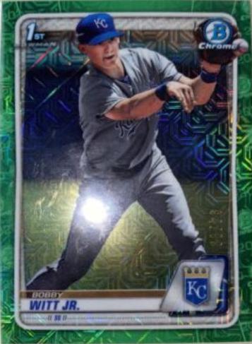 Bobby Witt Jr. [Green Refractor Mega Box Mojo] #BCP-25