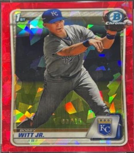 Bobby Witt Jr. [Red Refractor] #BCP-25