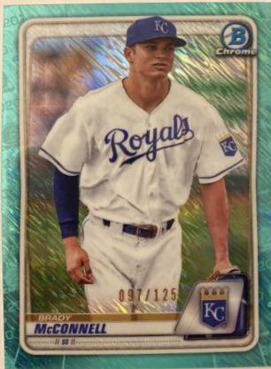 Brady McConnell [Aqua Refractor] #BCP-54
