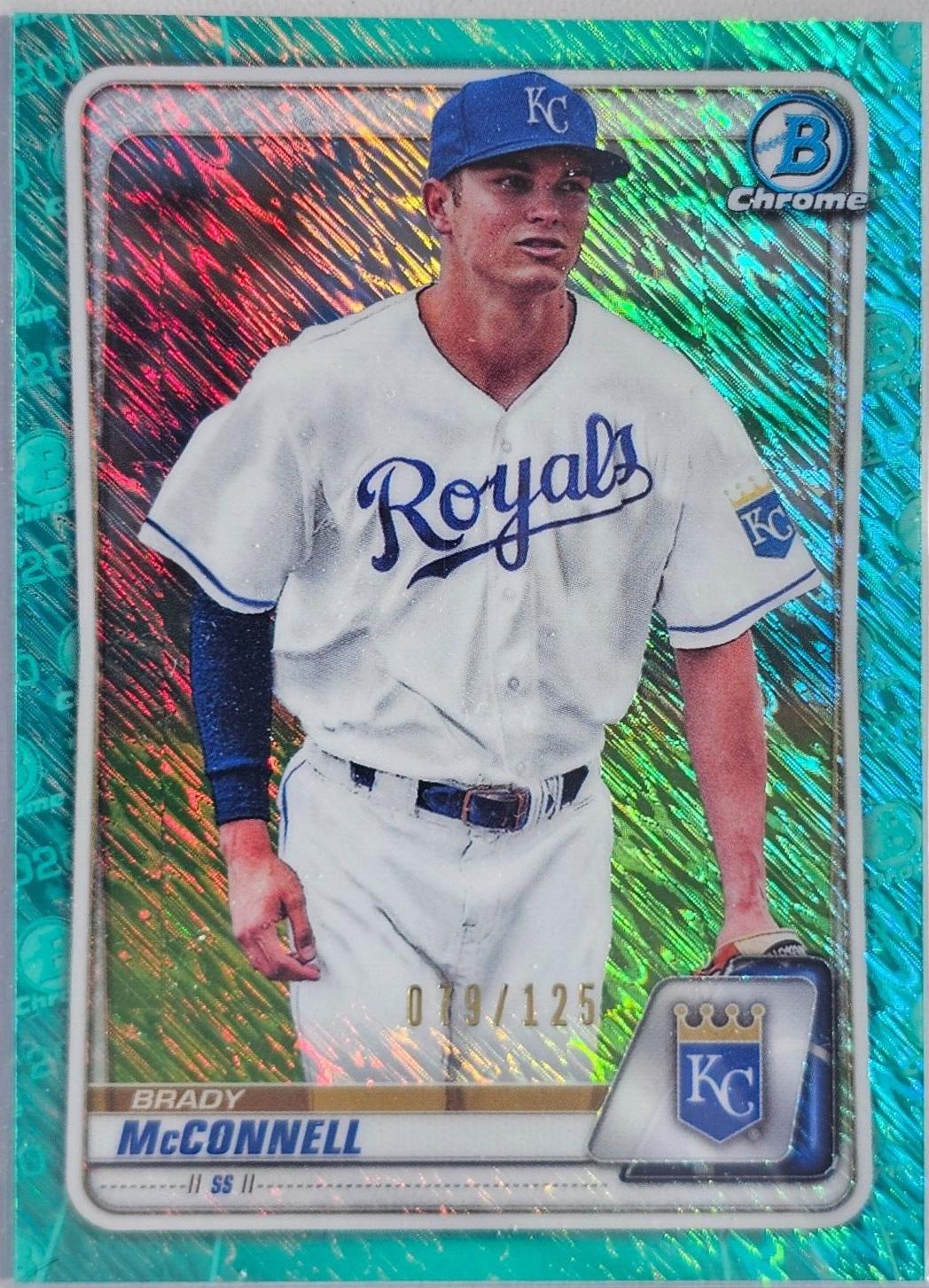 Brady McConnell [Aqua Shimmer Refractor] #BCP-54