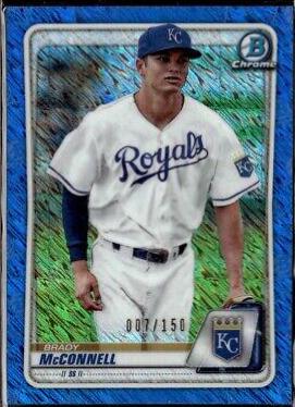 Brady McConnell [Blue Shimmer Refractor] #BCP-54