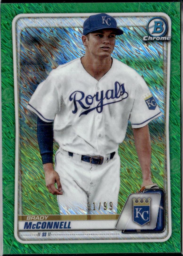 Brady McConnell [Green Shimmer Refractor] #BCP-54