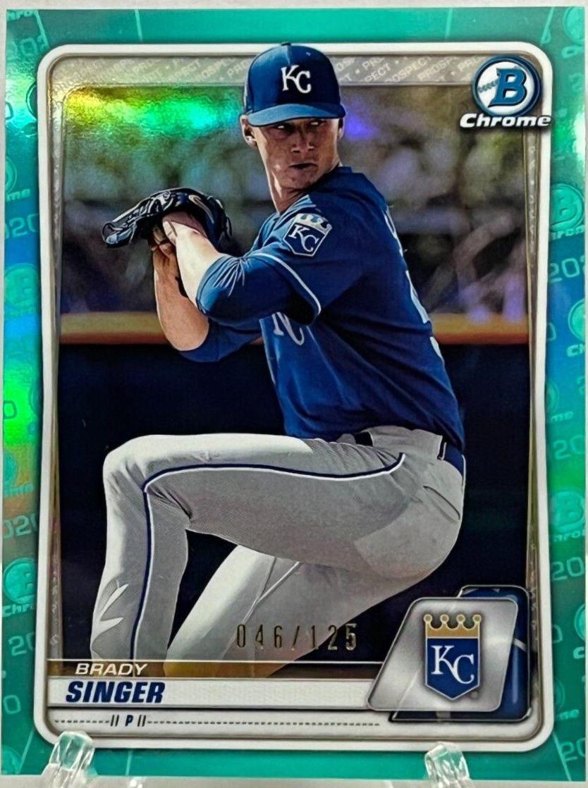 Brady Singer [Aqua Refractor] #BCP-42
