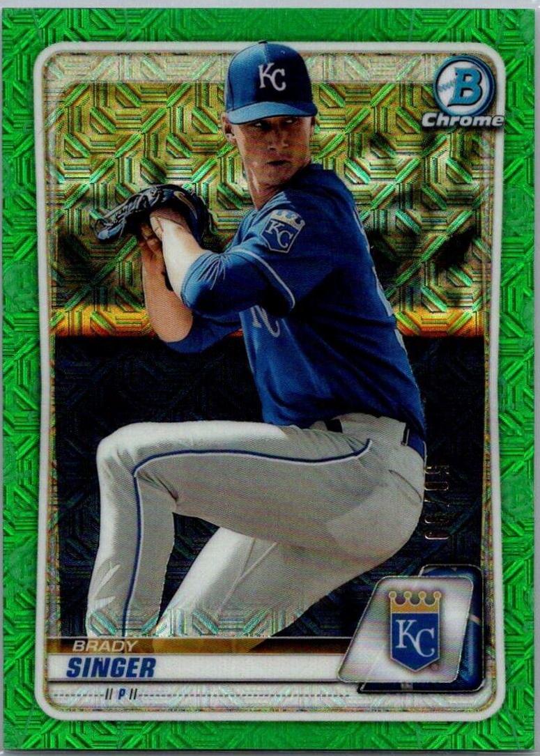 Brady Singer [Green Refractor] #BCP-42