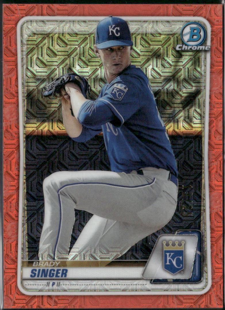 Brady Singer [Orange Refractor] #BCP-42