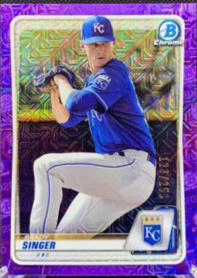 Brady Singer [Purple Refractor] #BCP-42