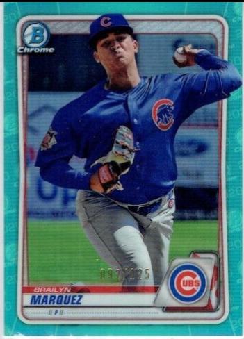 Brailyn Marquez [Aqua Refractor] #BCP-49