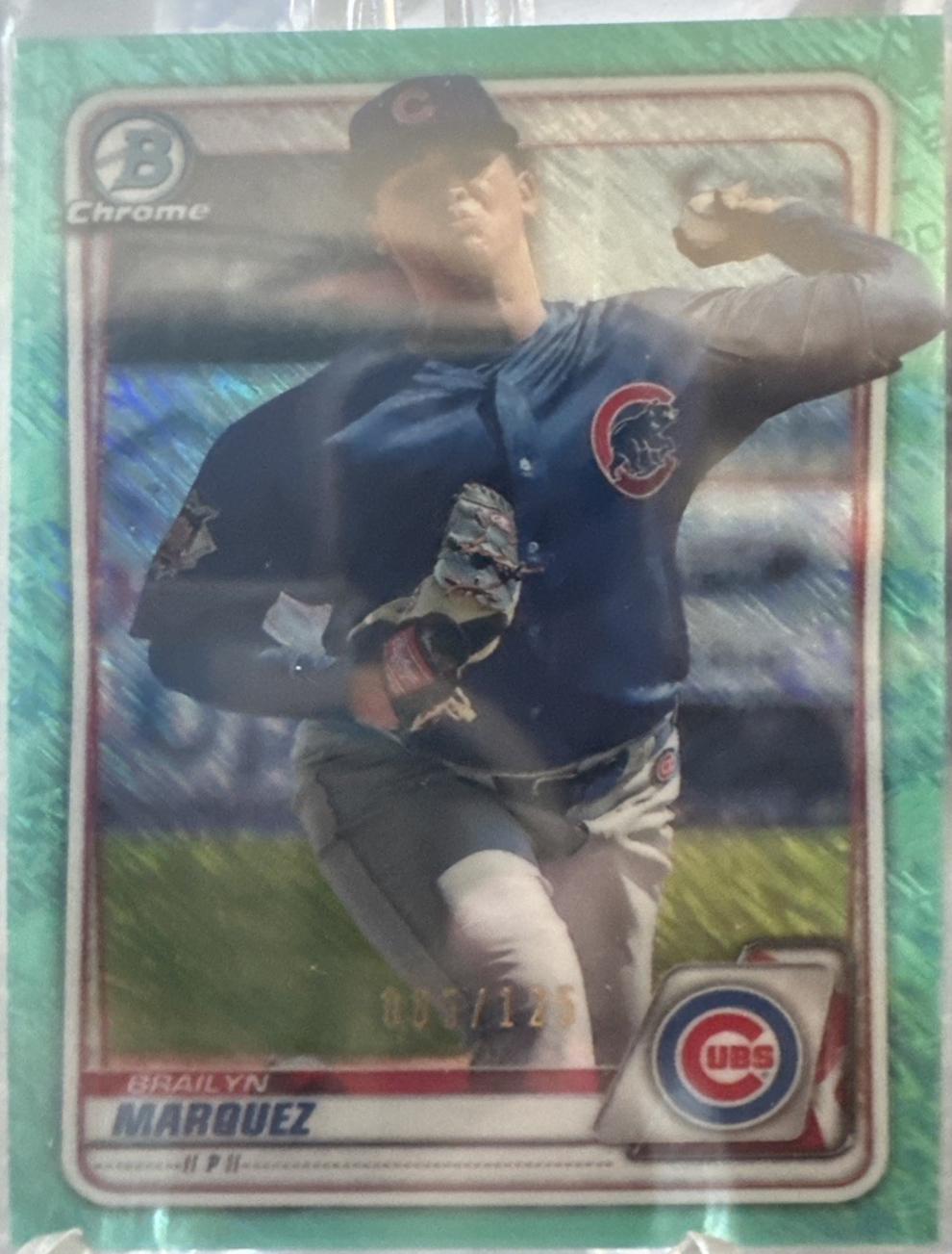 Brailyn Marquez [Aqua Shimmer Refractor] #BCP-49