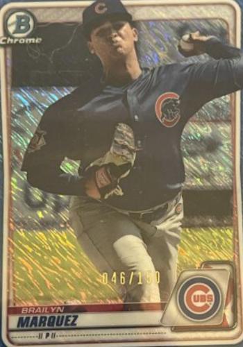 Brailyn Marquez [Blue Shimmer Refractor] #BCP-49