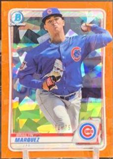 Brailyn Marquez [Orange Shimmer Refractor] #BCP-49