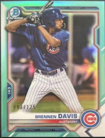 Brennen Davis [Aqua Refractor] #BCP-141