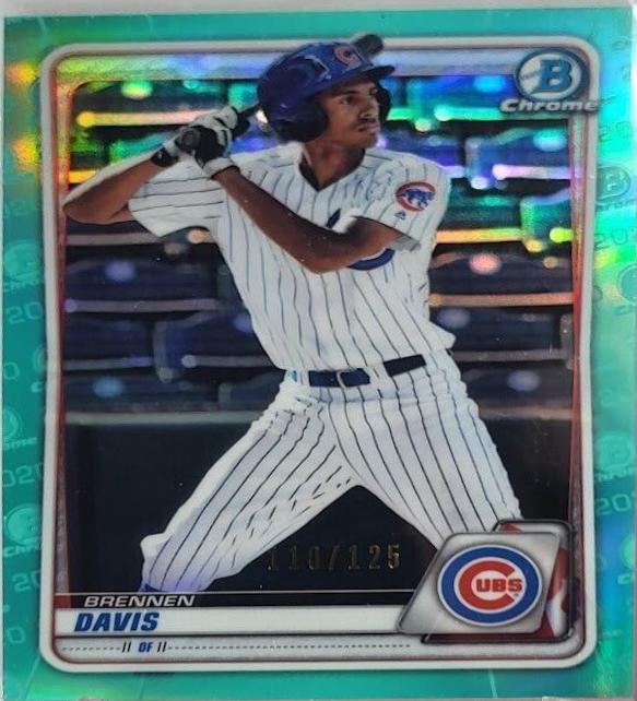 Brennen Davis [Aqua Shimmer Refractor] #BCP-141