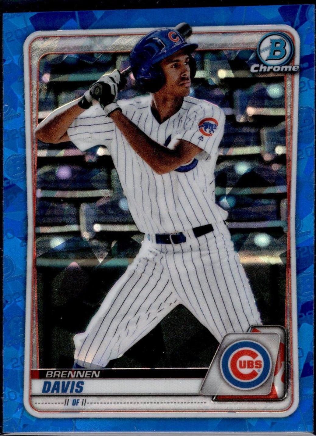 Brennen Davis [Blue Shimmer Refractor] #BCP-141