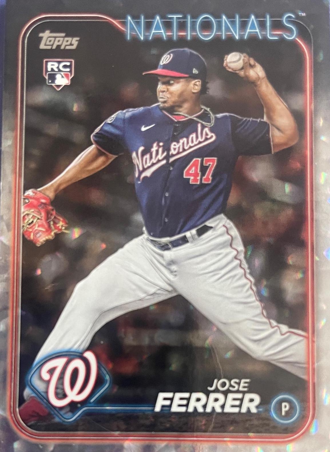 Jose Ferrer [Silver Crackle Foil] #85