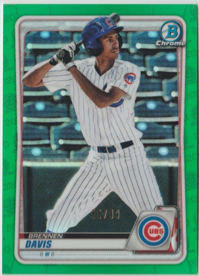 Brennen Davis [Green Refractor] #BCP-141