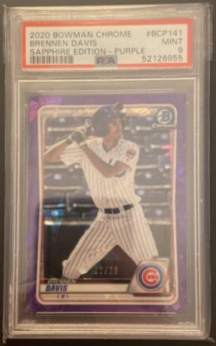 Brennen Davis [Purple Refractor] #BCP-141