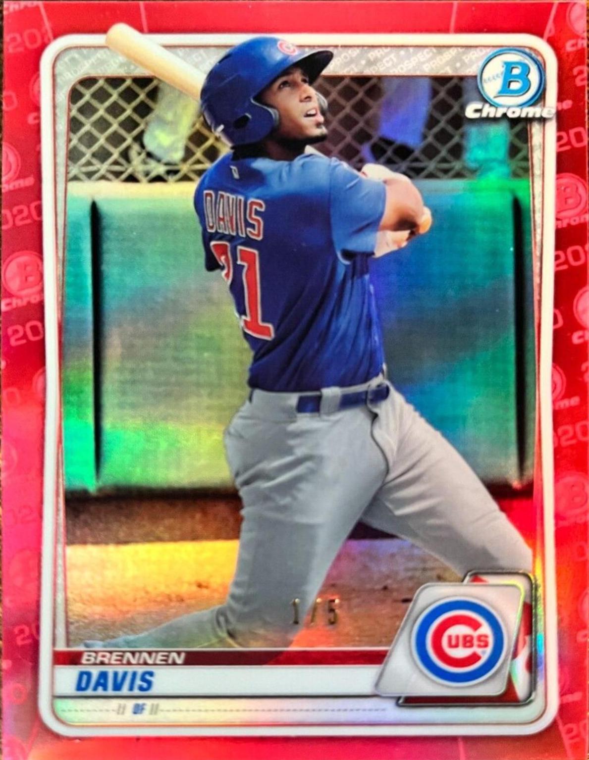 Brennen Davis [Red Refractor] #BCP-141