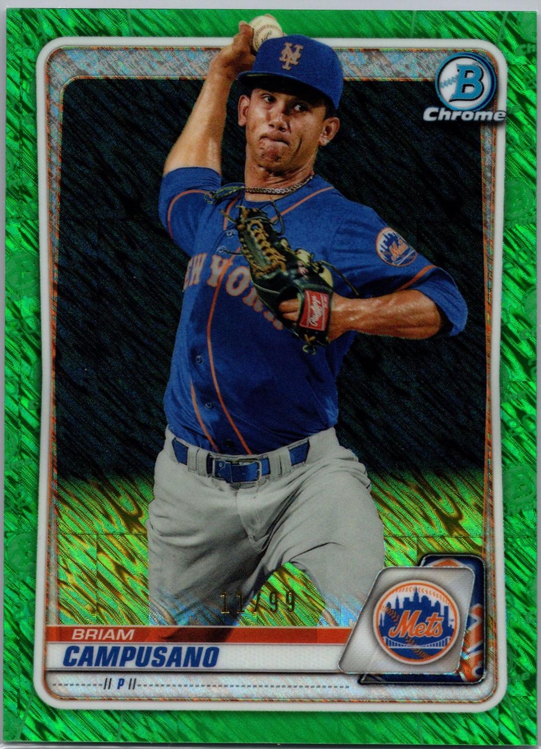Briam Campusano [Green Shimmer Refractor] #BCP-7