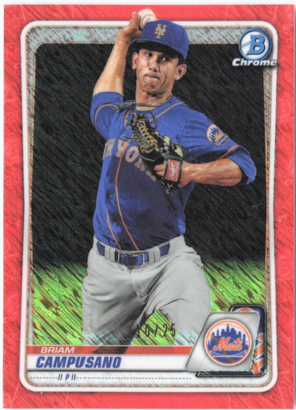 Briam Campusano [Orange Shimmer Refractor] #BCP-7