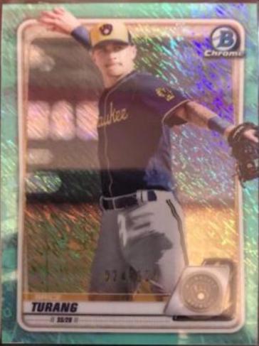 Brice Turang [Aqua Refractor] #BCP-35