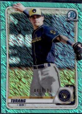Brice Turang [Aqua Shimmer Refractor] #BCP-35
