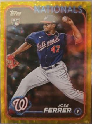 Jose Ferrer [Yellow Crackle Foil] #85