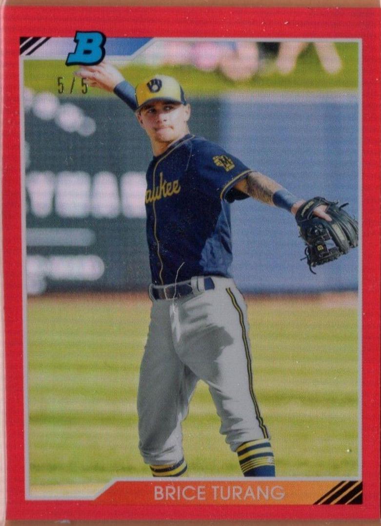 Brice Turang [Red Refractor] #BCP-35