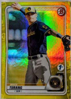 Brice Turang [Yellow Refractor] #BCP-35