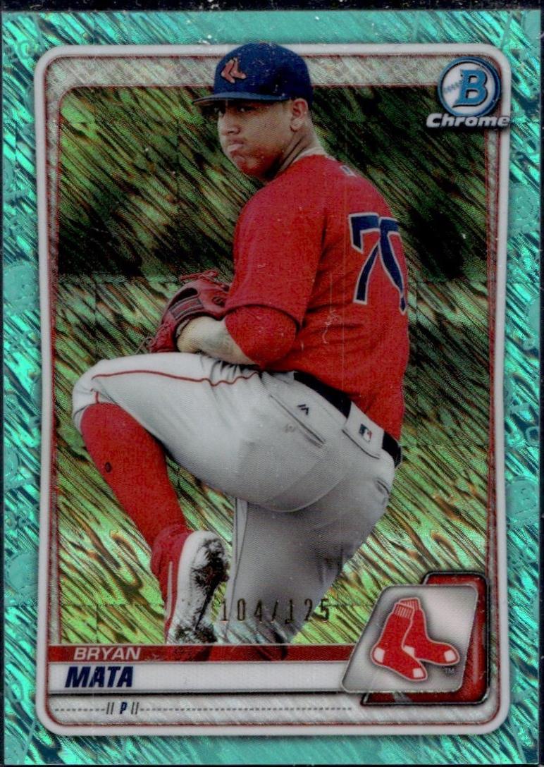 Bryan Mata [Aqua Shimmer Refractor] #BCP-128