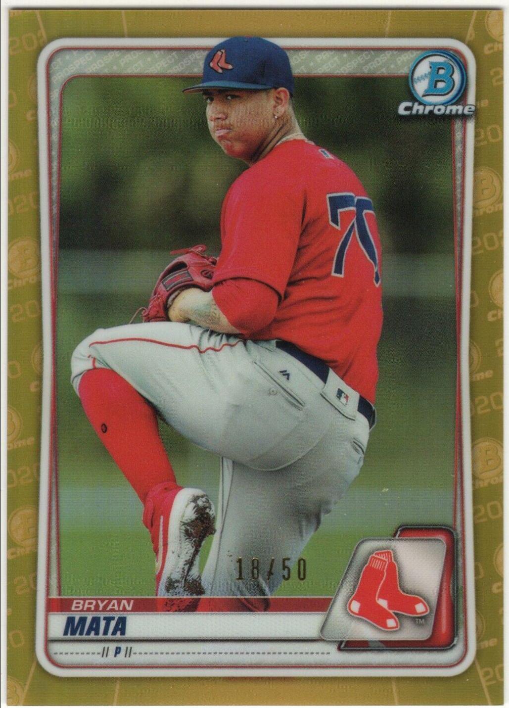 Bryan Mata [Gold Refractor] #BCP-128