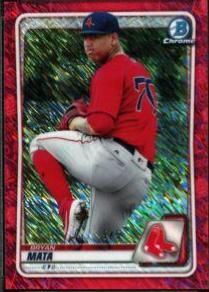 Bryan Mata [Red Shimmer Refractor] #BCP-128
