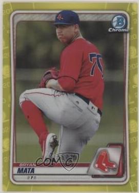 Bryan Mata [Yellow Refractor] #BCP-128