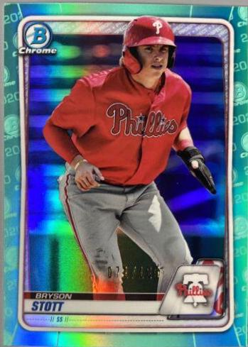Bryson Stott [Aqua Refractor] #BCP-68