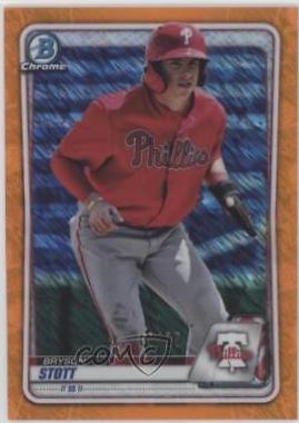 Bryson Stott [Orange Shimmer Refractor] #BCP-68