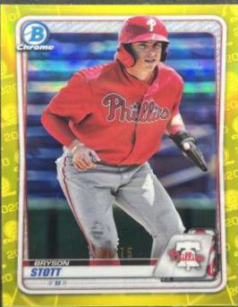 Bryson Stott [Yellow Refractor] #BCP-68