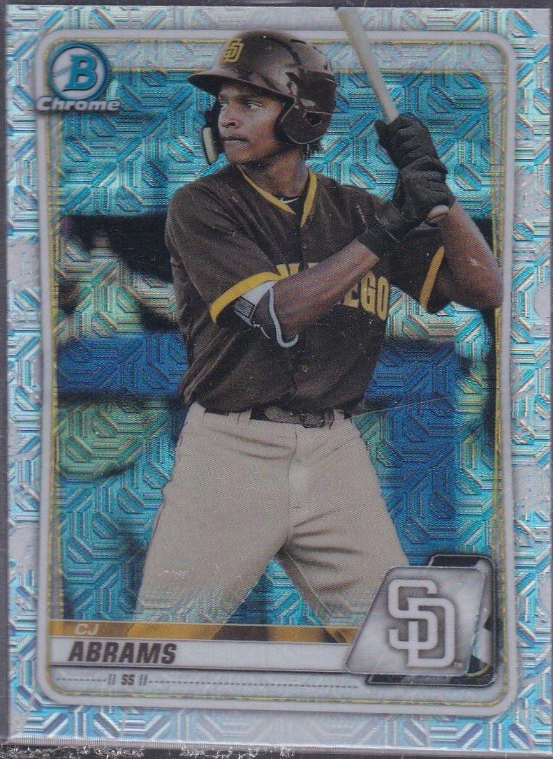 CJ Abrams [Refractor] #BCP-62