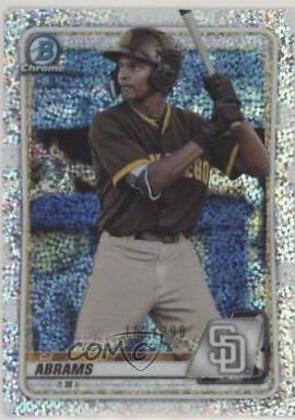 CJ Abrams [Speckle Refractor] #BCP-62