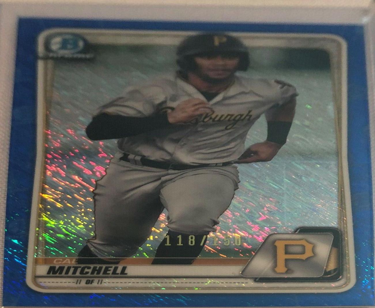 Cal Mitchell [Blue Refractor] #BCP-43