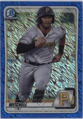 Cal Mitchell [Blue Shimmer Refractor] #BCP-43