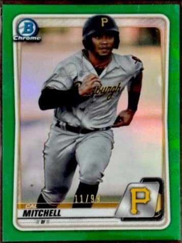 Cal Mitchell [Green Refractor] #BCP-43