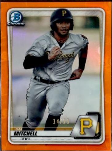 Cal Mitchell [Orange Refractor] #BCP-43