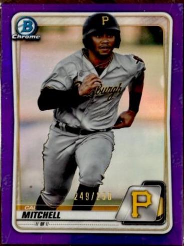 Cal Mitchell [Purple Refractor] #BCP-43