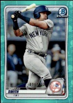 Canaan Smith [Aqua Shimmer Refractor] #BCP-69