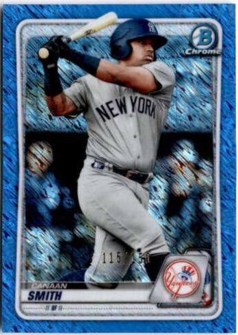 Canaan Smith [Blue Shimmer Refractor] #BCP-69
