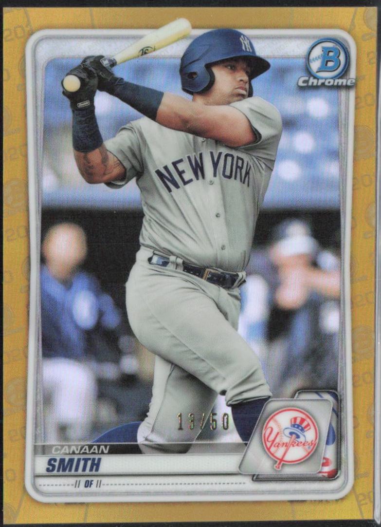 Canaan Smith [Gold Refractor] #BCP-69