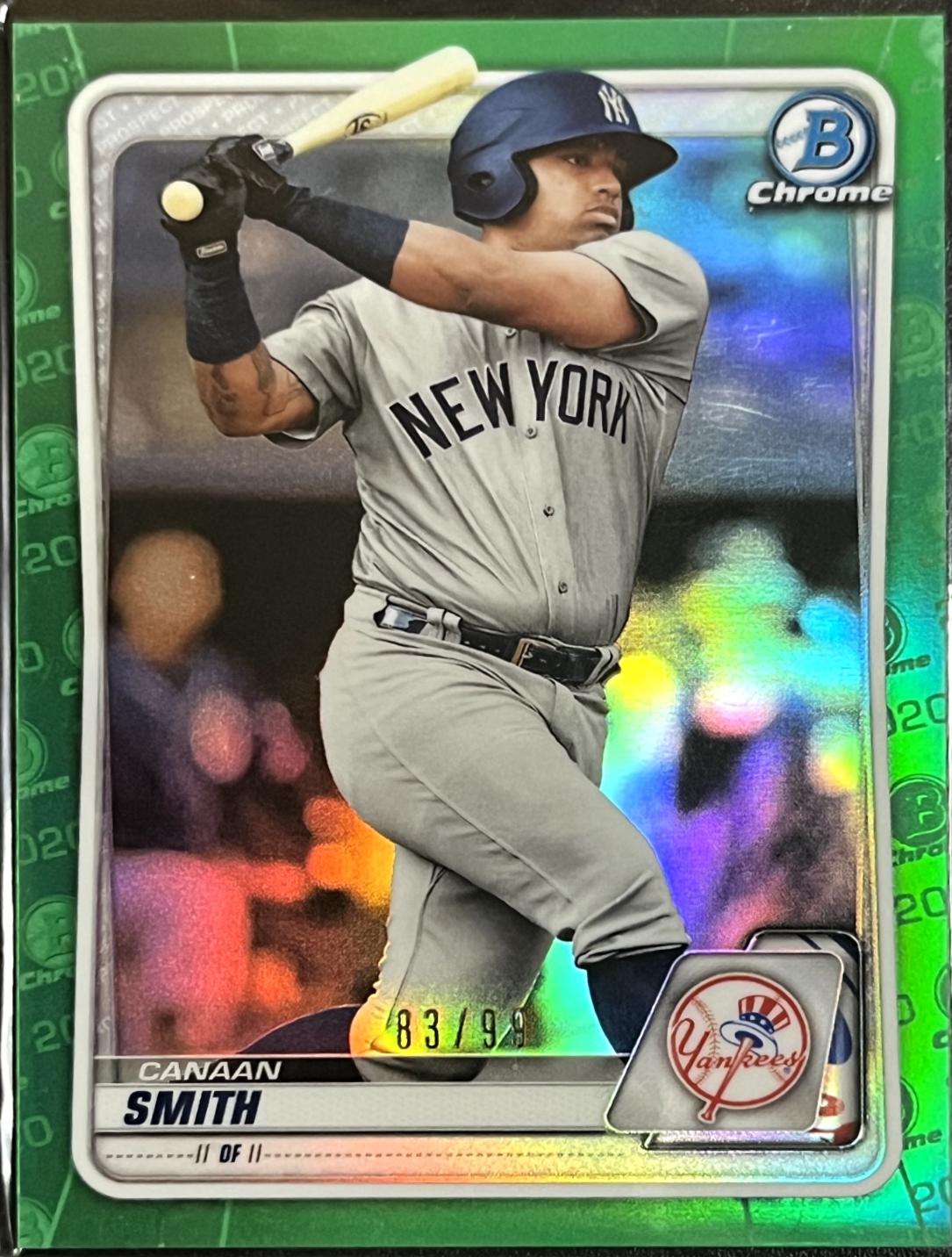 Canaan Smith [Green Refractor] #BCP-69