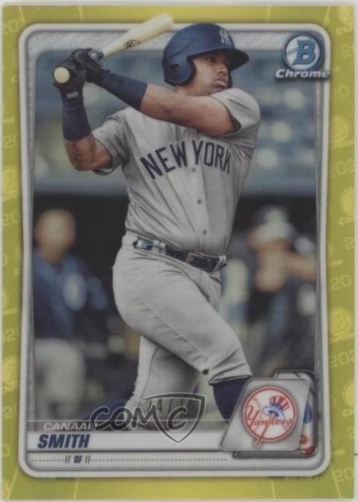 Canaan Smith [Yellow Refractor] #BCP-69