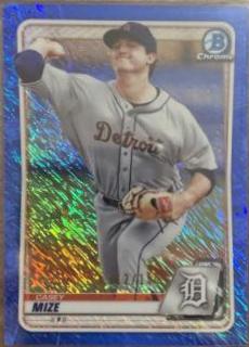 Casey Mize [Blue Shimmer Refractor] #BCP-142