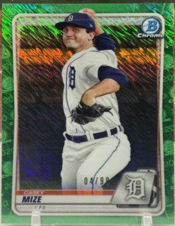Casey Mize [Green Refractor] #BCP-142