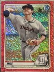 Casey Mize [Red Shimmer Refractor] #BCP-142